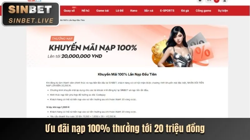 Các chương trình khuyến mãi theo từng loại hình trò chơi tại 32win11 Win